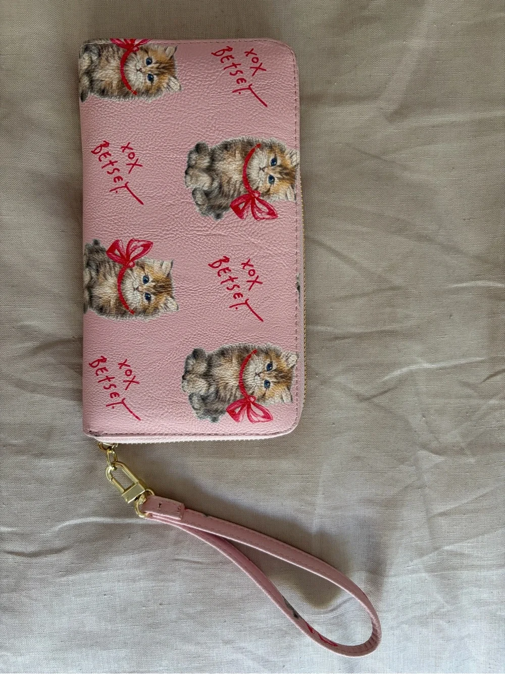 Betsey Johnson playful kitten